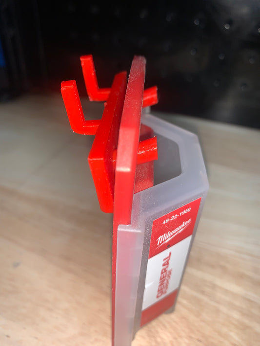 Razor Blade Dispenser TOOLGANIZER pegboard or screw hole